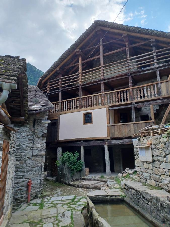 Ca' Scocc, Antica Casa Di Montagna In Valsesia Villa Mollia Exterior photo